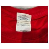 Ron Dayne Signed Wisconsin Football 2008 Camp Randall Stadium T-Shirt