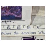 Robert Blehert "Ecstasy" Prince Art Print with Minnesota Twins Prince Patch - Approx. 14 1/4" x 11 1/2"