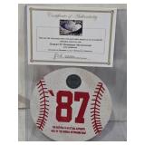 Metrodome Limited Edition Memorabilia including Authentic Roof Material