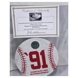 Metrodome Limited Edition Memorabilia including Authentic Roof Material