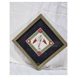 Larry Doyle 1909-1916 B18 Baseball Blanket inserted into packages of Egyptienne Cigarettes - New York Giants Vintage Baseball Card