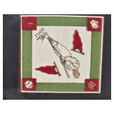 Larry Doyle 1909-1916 B18 Baseball Blanket inserted into packages of Egyptienne Cigarettes - New York Giants Vintage Baseball Card