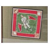 Honus Wagner B18 Tobacco Felt Blanket