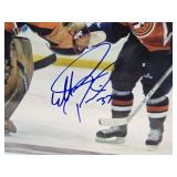 Autographed New York Islanders Photo by Mark Parrish & Rick DiPietro with Certificate of Authenticity