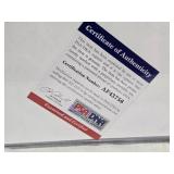 Pete Rose Autographed Cincinnati Reds Baseball Photo with PSA/DNA Authentication