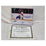 Ryan Poehling Signed Hockey Photo with Certificate of Authenticity