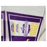 Minnesota Vikings Pennants Including Final Season Mall of America Field Pennants