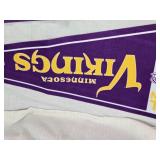 Minnesota Vikings Pennants Including Final Season Mall of America Field Pennants