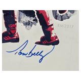 Tom Kelly Signed Minnesota Twins Artwork with Certificate of Authenticity Numbered 6/17
