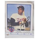 Tony Oliva Auto - Minnesota Twins Small Photo
