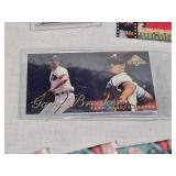 Huge lot of 1994 Fleer Extra Bases Featuring Barry Bonds, Mark McGwire, Ken Griffey Jr., Greg Maddux and Many More