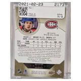 Ryan Poehling Rookie 2019-20 Upper Deck Trilogy Auto #25/25 - Montreal Canadiens Hockey Card