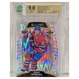 Ryan Poehling Rookie 2019-20 Upper Deck Allure Steel #86 Mint Graded 9.0 and Numbered 47/50 - Montreal Canadiens Hockey Card