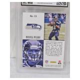 Russell Wilson 2015 Panini Rookies & Stars #C3 Crusade GMA Graded Gem MT 10  - Seattle Seahawks Football Card