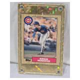 Greg Maddux Rookie 1987 Topps #70T in Screw Down One Touch - Chicago Cubs Baseball Card
