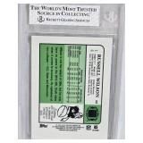 Russell Wilson 2012 Topps Chrome 1984 #14 Beckett Graded 8 - Seattle Seahawks Football Card