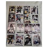 Lot of 16 Ryan Malone Hockey Cards Featuring Upper Deck, Panini, and Score Brands with Various Team Jerseys and Styles