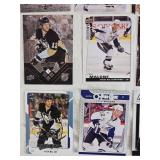 Lot of 16 Ryan Malone Hockey Cards Featuring Upper Deck, Panini, and Score Brands with Various Team Jerseys and Styles