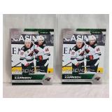 Lot of 2 Kirill Kaprizov 2020-21 Topps NHL Stickers Rookie with 10 Career NHL Points in 14 GP Sets Franchise Record.