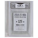 Giannis Antetokounmpo 2014 Panini Stickers #125 GMA Graded Gem MT 10 - Milwaukee Bucks Basketball Card