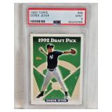 Derek Jeter Rookie 1993 Topps #98 PSA Graded Mint 9 - New York Yankees Baseball Card