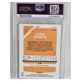 Luka Doncic 2019 Panini Donruss Optic Fanatics #16 PSA Graded Mint 9  - Dallas Mavericks Basketball Card