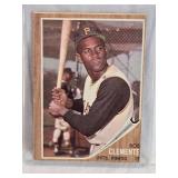 Bob Clemente 1962 Topps #10 - Pittsburgh Pirates Vintage Baseball Card