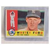 Whitey Ford 1960 Topps #35 - New York Yankees Vintage Baseball Card