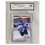 Sidney Crosby 2003 All Sports Rookie GMA Grading Gem MT 10, 1 of 1750 - Rimouski Oceanic Hockey Card