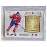 Lot of 2 Ryan Poehling Hockey Cards Featuring Allure Quartz Auto and Stature Rookie Reliance Numbered 1/45