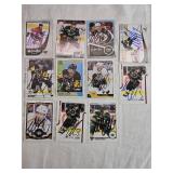 Lot of 11 Matt Cullen Hockey Cards with Autographs