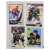 Lot of 11 Matt Cullen Hockey Cards with Autographs