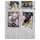 Lot of 11 Matt Cullen Hockey Cards with Autographs