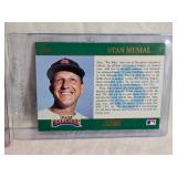 Lot of 2 Score Franchise Players Baseball Cards One with  Stan Musial, Mickey Mantle, and Carl Yastrzemski - The Other is Musial