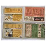 Lot of 8 Vintage Baseball Cards from the 1960