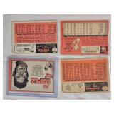 Lot of 8 Vintage Baseball Cards from the 1960
