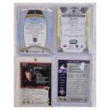 Lot of Hockey Cards Featuring Blake Lizotte Rookie Auto and Mark Parrish Rookie Auto