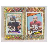 Lot of 2 Football Cards Featuring Mike Singletary and Darrell Green