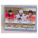 Lot of 2 Drew LeBlanc Hockey Cards Including Hot Prospects #072/399 and Hot Rookies Autographed
