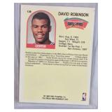David Robinson Rookie 1989 NBA Hoops #138 - San Antonio Spurs Basketball Card