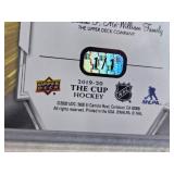 Lot of 2 Blake Lizotte Rookie Hockey Cards 2019-20 Upper Deck the Cup 1/1 and Upper Deck SPx 200/299