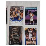Lot of 11 Basketball Cards Featuring LeBron James, Michael Jordan, Stephen Curry, and Kevin Durant