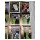 Set of 30 Tiger Woods Golf Cards from 2001 Upper Deck Rookie Set
