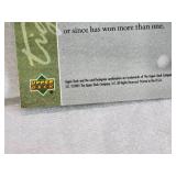Set of 30 Tiger Woods Golf Cards from 2001 Upper Deck Rookie Set