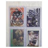 Lot of 4 Hockey Cards Featuring Felix Potvin, Dominik Hasek, Ed Belfour, John Vanbiesbrouck