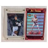 Lot of 2 Jose Canseco Baseball Cards in Screw Downs