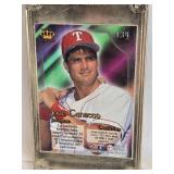 Lot of 2 Jose Canseco Baseball Cards in Screw Downs