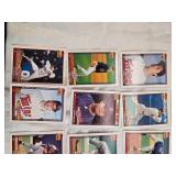 1991 Minnesota Twins Team Set Baseball Cards Featuring Players Like Kirby Puckett and Jack Morris