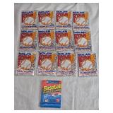 Lot of 12 Nolan Ryan Texas Epress Unopened Packs and 1 1989 Donruss