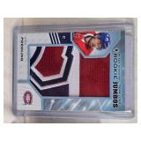 Lot of 2 Ryan Poehling Hockey Cards including Black Diamond Rookie Jumbos and Diamond Debut Relics Jersey 170/349.